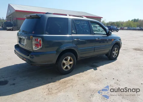 2006 Honda Pilot Ex from USA, damaged, VIN 2HKYF18466H508824